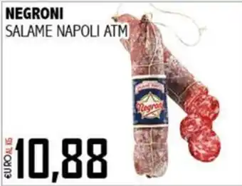 Big Food Salame Napoli ATM Negroni offerta