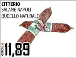 Big Food Salame Napoli Budello Naturale offerta