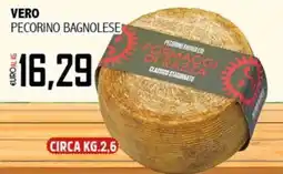 Big Food Vero pecorino bagnolese offerta