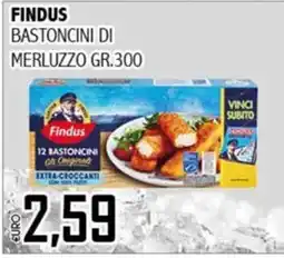 Big Food Findus bastoncini di merluzzo offerta