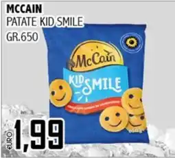 Big Food McCain patate kid smile offerta