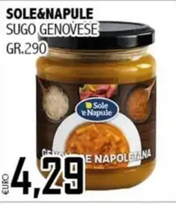 Big Food Sugo genovese Sole e Napule offerta
