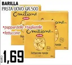 Big Food Barilla pasta uovo Emiliane offerta