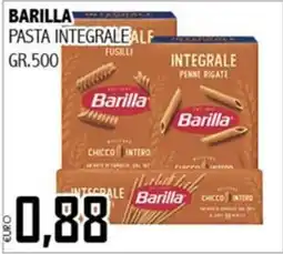 Big Food Barilla pasta integrale offerta