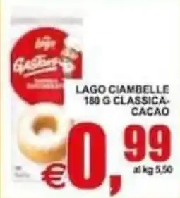 Pewex Lago ciambelle classica cacao offerta