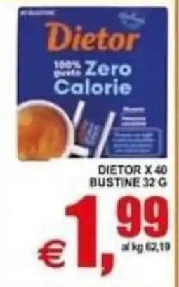 Pewex Dietor 100% gusto Zero Calorie offerta