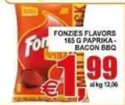 Pewex Fonzies Flavors Paprika-Bacon BBQ offerta