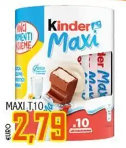 Big Food Kinder Maxi offerta