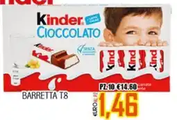 Big Food Kinder Cioccolato offerta