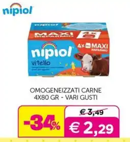Universo Bimbo Nipiol vitello offerta