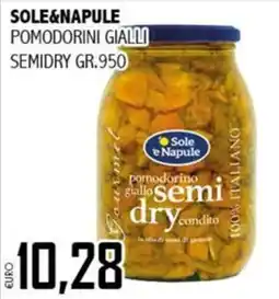 Big Food Sole e Napule pomodorini gialli semidry offerta
