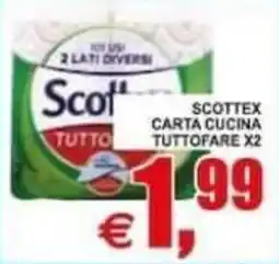 Pewex Scottex carta cucina tuttofare offerta