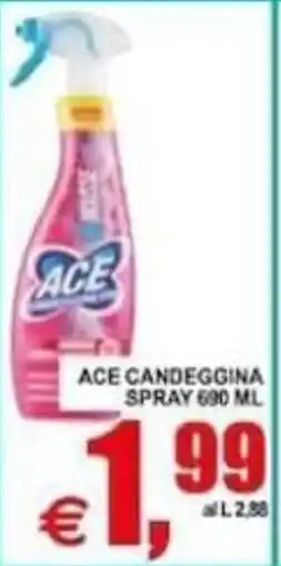 Pewex Ace candeggina spray offerta