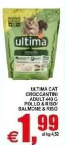 Pewex Ultima Cat Croccantini Adult offerta