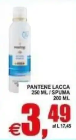 Pewex Pantene lacca offerta