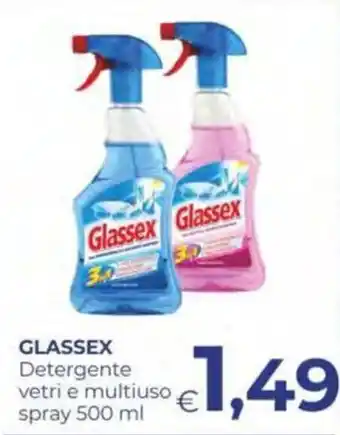 Glassex Detergente vetri e multiuso