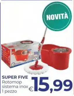 Pilato Rotomop sistema inox offerta