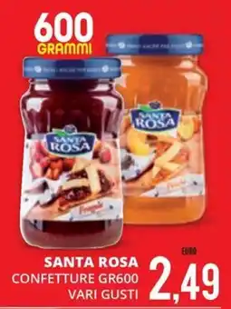 Mazzeo Supermercati Santa Rosa confetture offerta