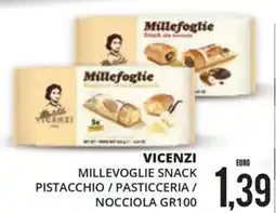 Mazzeo Supermercati Millefoglie snack Vicenzi offerta