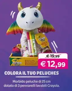 Universo Bimbo Peluche Crayola offerta