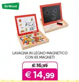Universo Bimbo Lavagna in legno magnetico SirWood offerta