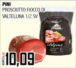 Big Food Prosciutto fiocco di valtellina 1/2 sv offerta