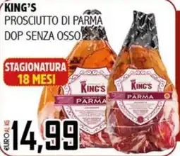 Big Food Prosciutto di Parma DOP senza osso offerta