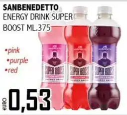 Big Food San Benedetto Energy Drink Super Boost offerta