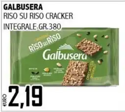 Big Food Riso su Riso cracker integrale Galbusera offerta