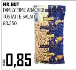 Big Food Mr. Nut family time arachidi tostati e salati offerta
