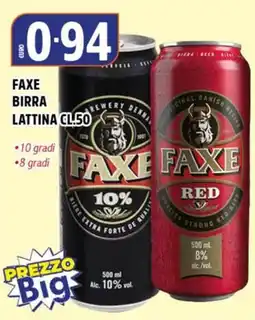 Big Food Faxe birra offerta