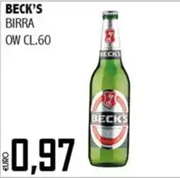 Big Food Beck's birra offerta