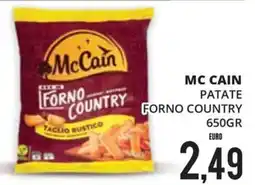 Mazzeo Supermercati McCain Forno Country Tacchio Rustico offerta