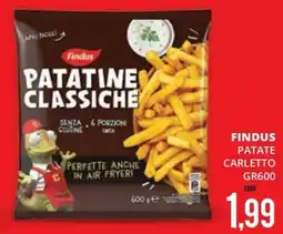 Mazzeo Supermercati Findus patatine classiche offerta