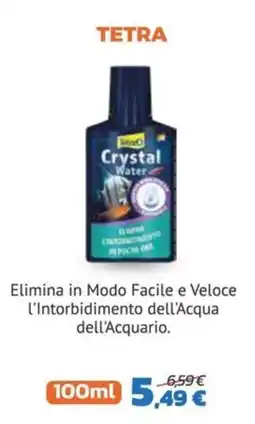 Joe Zampetti Tetra Crystal Water offerta