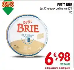 D'Ambros Petit Brie Les Chateaux de France offerta