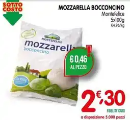 D'Ambros Mozzarella bocconcino Montefelice offerta