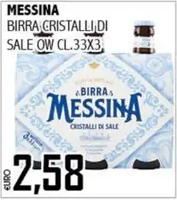 Big Food Birra Messina Cristalli di Sale offerta