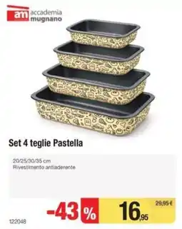 Handy fai da te Set 4 teglie Pastella offerta