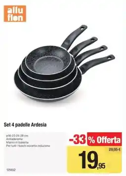 Handy fai da te Set 4 padelle Ardesia offerta