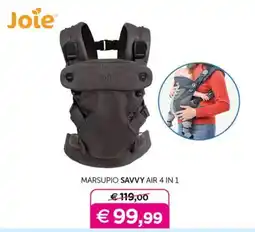 Universo Bimbo Joie Marsupio Savvy Air 4 in 1 offerta