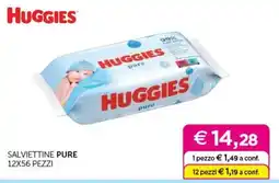 Universo Bimbo Salviettine pure Huggies offerta