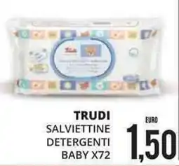 Mazzeo Giocattoli Trudi salviettine detergenti baby offerta