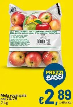 Qui Discount Mela royal gala offerta