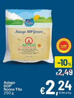 Qui Discount Asiago DOP Nonna Tita offerta