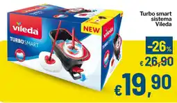 Qui Discount Turbo smart sistema Vileda offerta