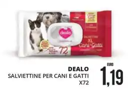 Mazzeo Supermercati Salviettine per cani e gatti Deal offerta
