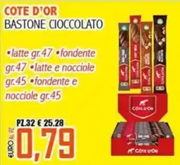 Big Food Cote d'Or bastone cioccolato offerta