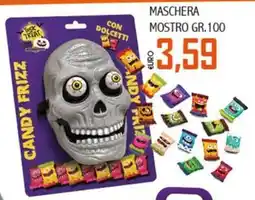 Big Food Candy Frizz maschera mostro offerta