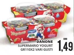 Mazzeo Supermercati Danone Super Mario Yogurt offerta